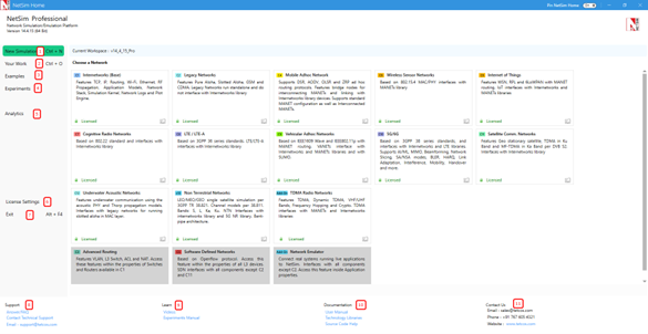NetSim GUI — NetSim v14.4 Help documentation