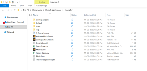 File Simulator Workspaces and Experiments — NetSim v14.4 Help documentation