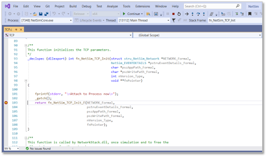 Writing Custom Code in NetSim — NetSim v14.4 Help documentation