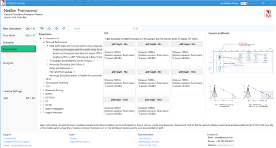 NetSim GUI — NetSim v14.4 Help documentation