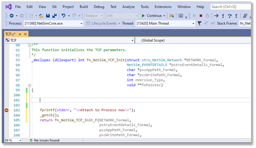 Writing Custom Code in NetSim — NetSim v14.4 Help documentation