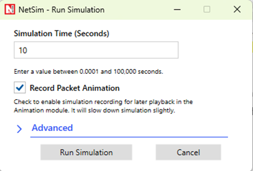 NetSim GUI — NetSim v14.4 Help documentation