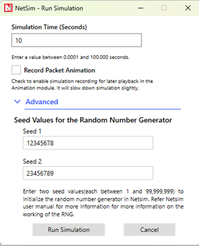 NetSim GUI — NetSim v14.4 Help documentation