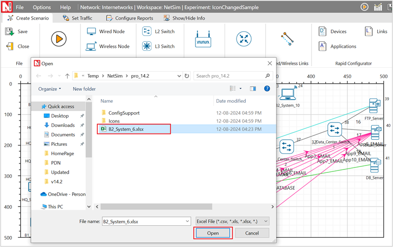 NetSim GUI — NetSim v14.4 Help documentation