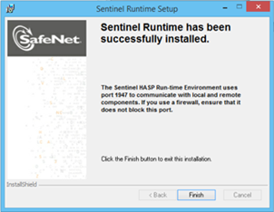 Sentinel Driverless Nettime Installation and License Server Set-up — NetSim v14.4 Help documentation
