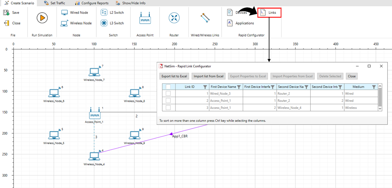 NetSim GUI — NetSim v14.4 Help documentation
