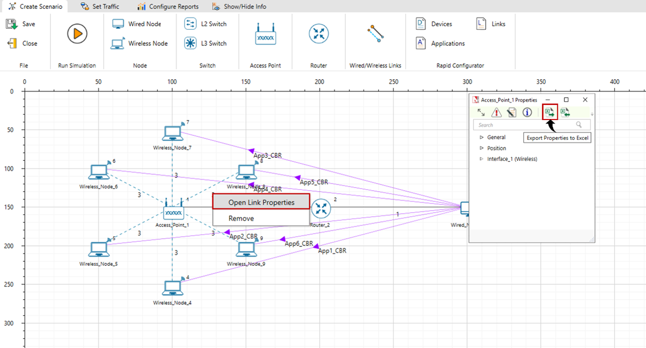 NetSim GUI — NetSim v14.4 Help documentation