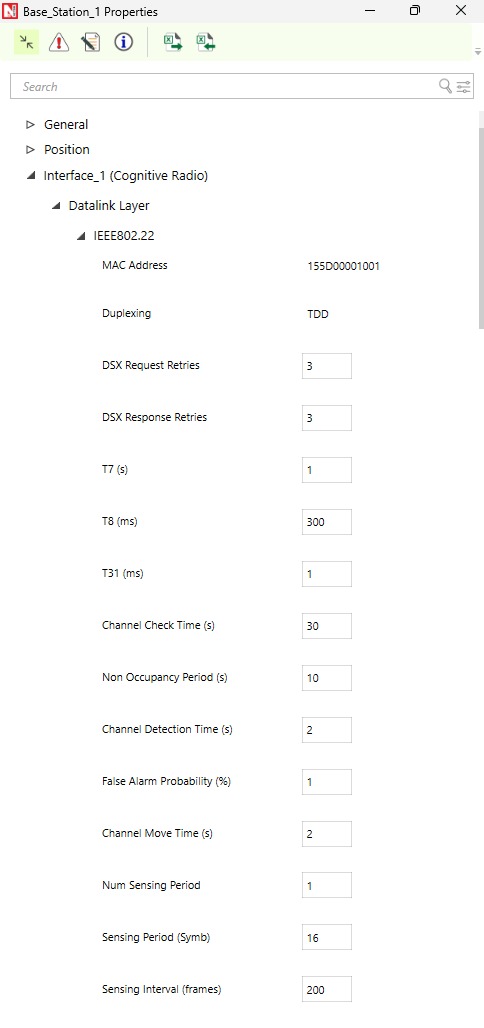 Interface Cognitive Radio